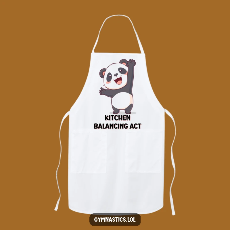 Funny Panda Handstand Apron: Cook and Wobble with This Hilarious Kitchenwear