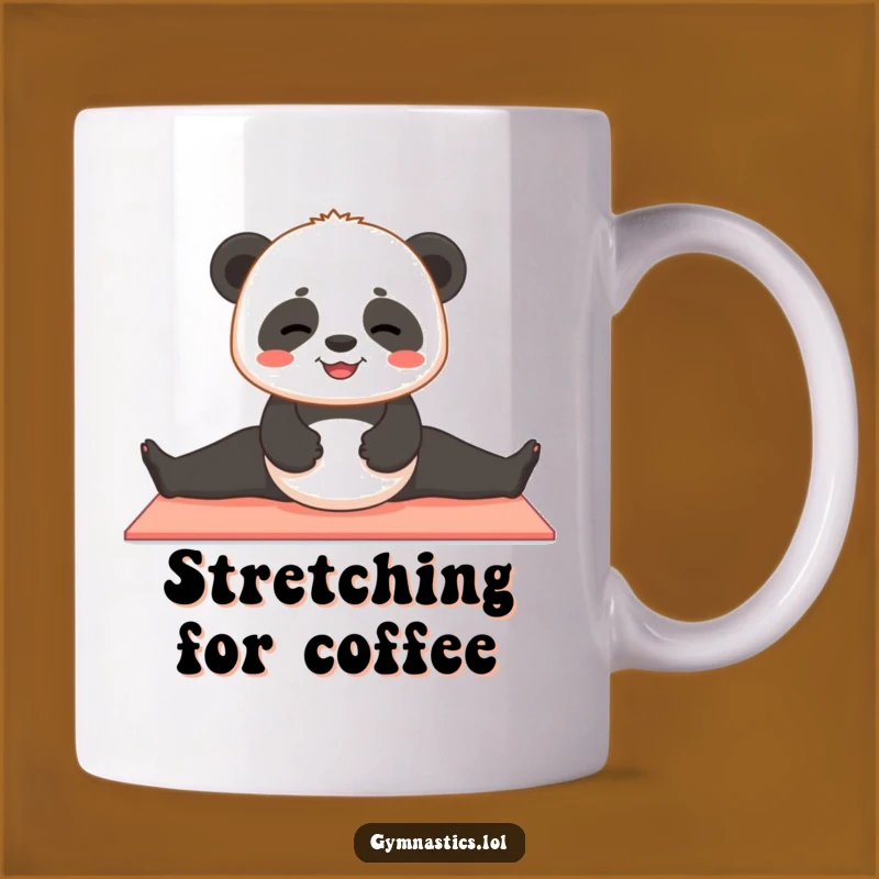 Funny Panda Yoga Mug - Cute & Hilarious Yogi Gift