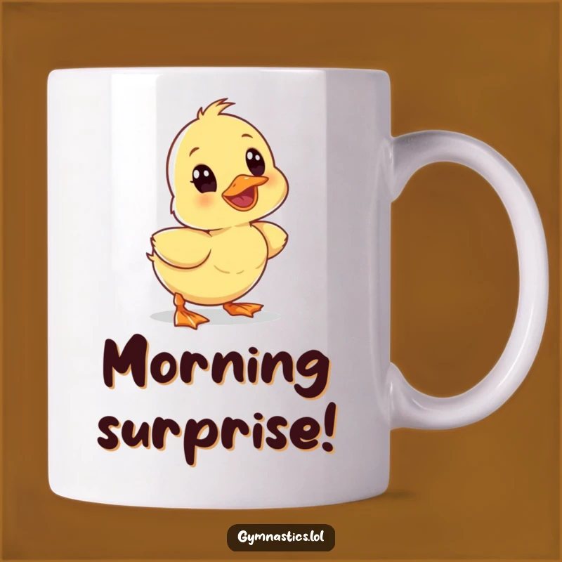 Funny Wobbly Duckling Tumble Mug - Hilarious Surprise Gift for Goofballs