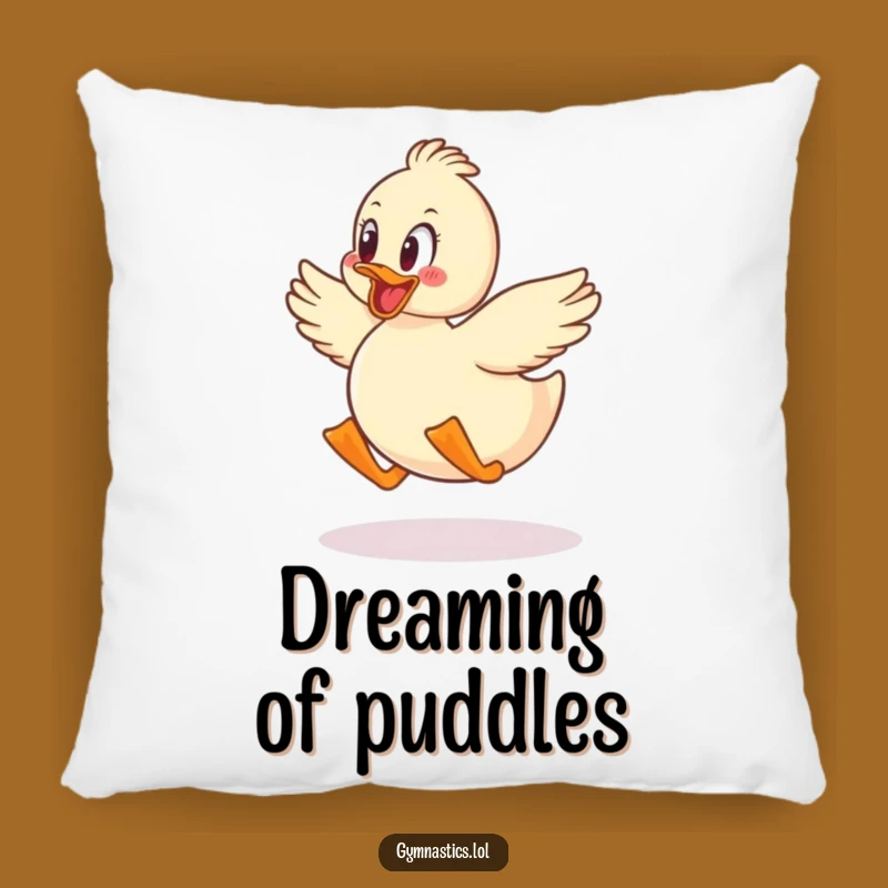 Cozy Funny Duck Jumping Pillow: Add Humor to Your Home Decor