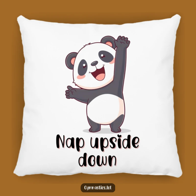 Cozy Funny Panda Handstand Pillow: Add Humor to Your Home Decor