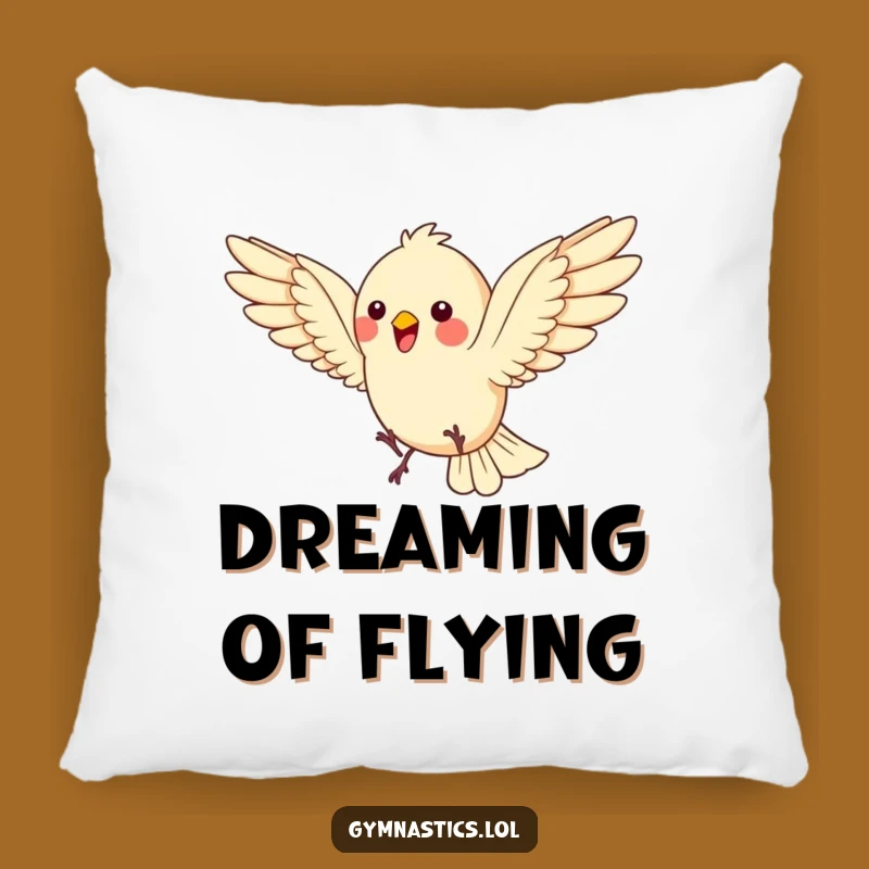 Funny Bird Somersault Pillow: Bouncing Comfort with Cheerful Flair