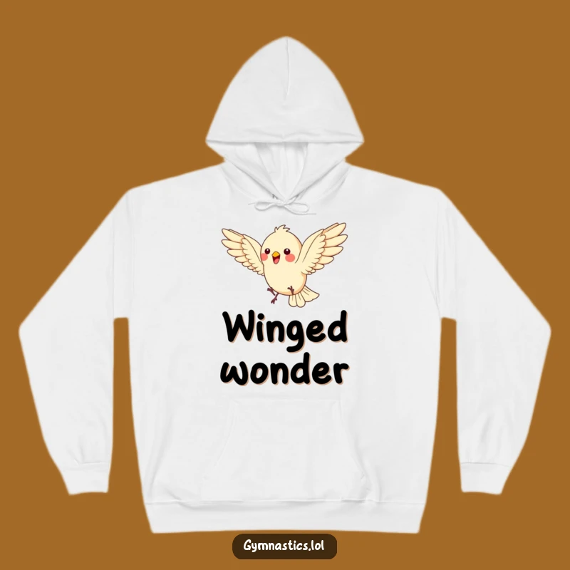 Funny Bird Somersault Hoodie: Cozy Energy for Your Wardrobe