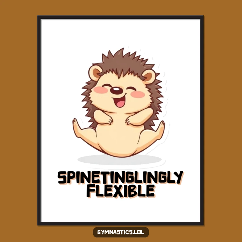 Funny Free Printable Hedgehog Split Art: Downloadable Wall Decor for a Playful, Quirky Room