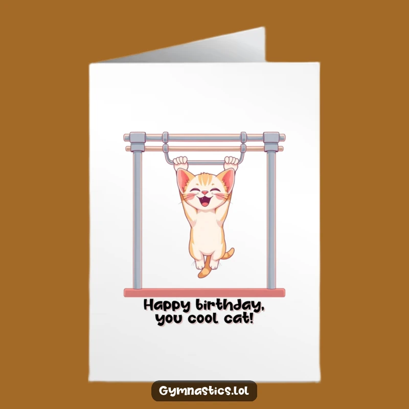 Free Printable Birthday Card: Giggling Kitten Bars, Hilarious Downloadable Gift