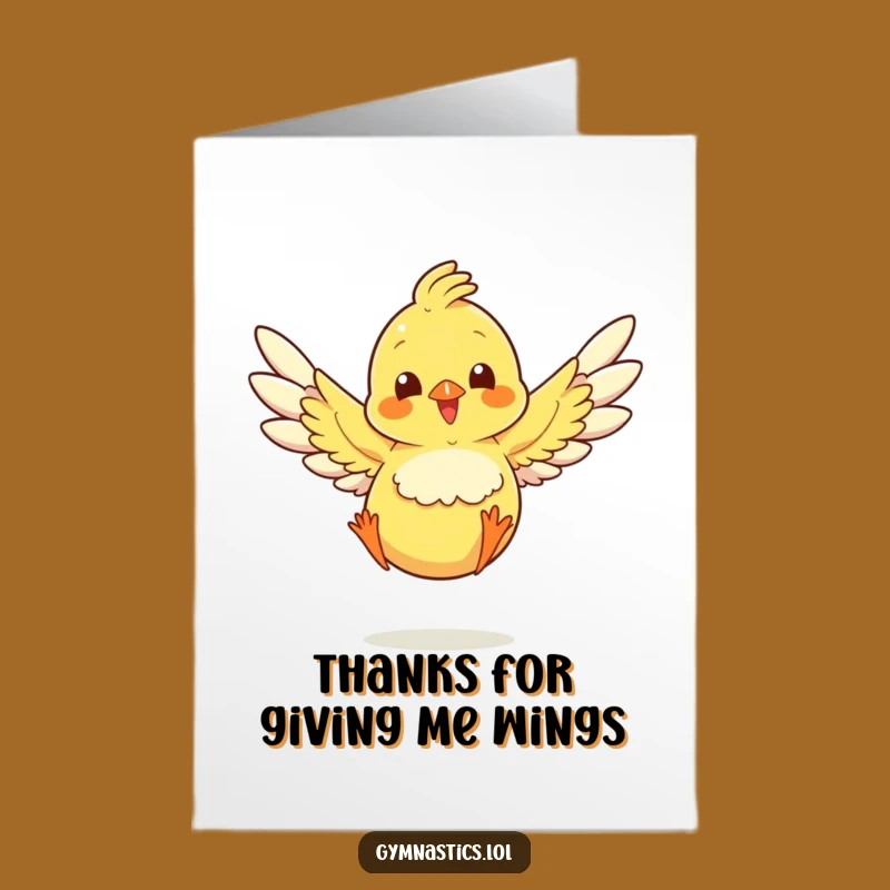 Free Printable Chick Thank You Card: Funny Downloadable Greeting for Gratitude