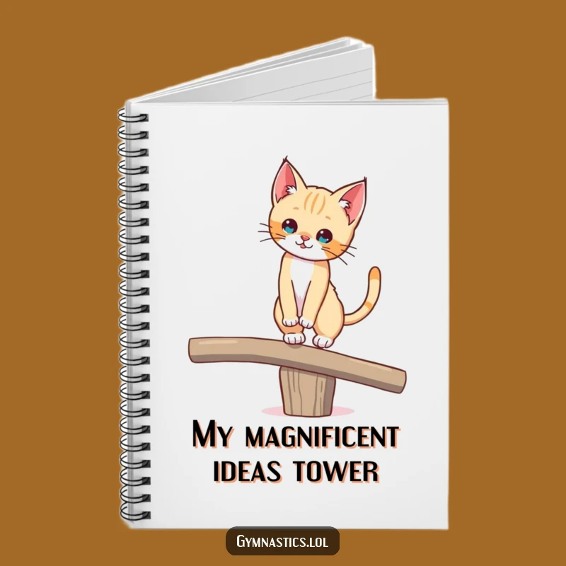 Funny Kitten Balance Notebook, Hilarious Journal for Creative Minds