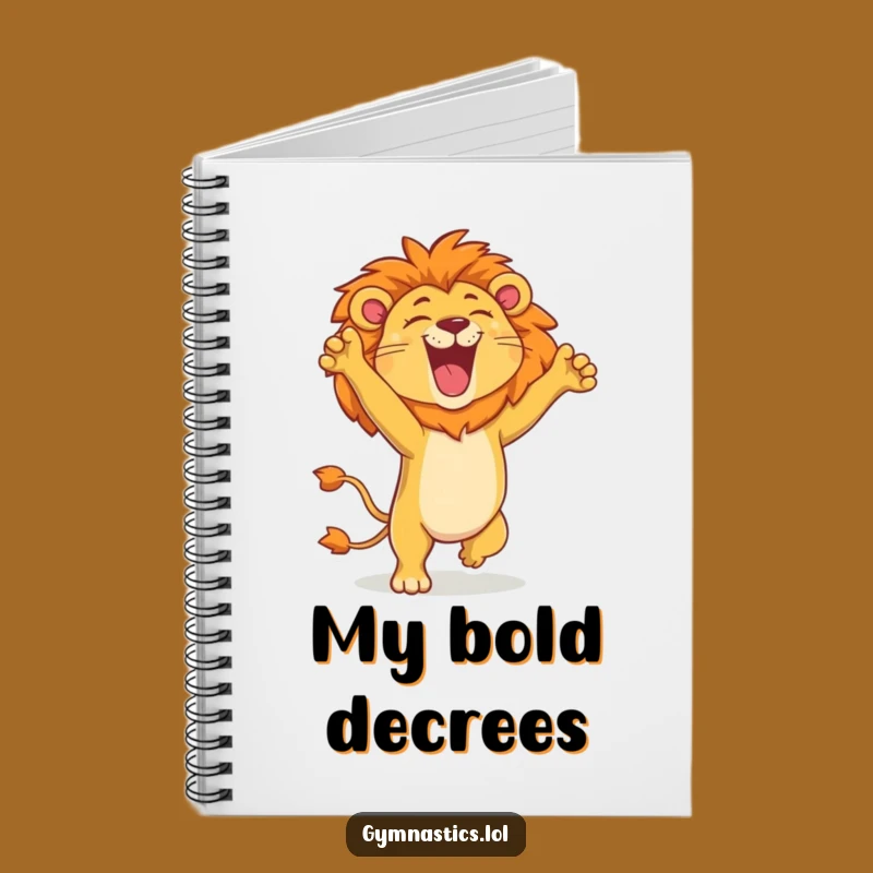 Funny Lion Notebook: Jot Down Ideas with This Roaring Handstand Buddy