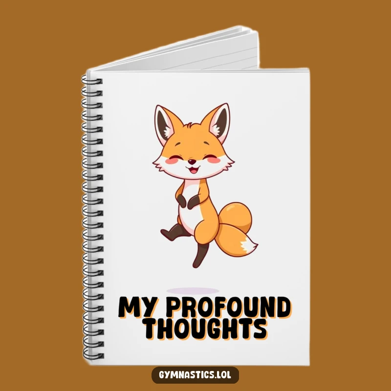 Funny Fox Balance Notebook: Hilarious Journal for Creative Minds Gift