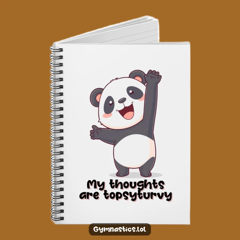 Funny Panda Handstand Notebook: Jot Down Your Wobbly Ideas with This Hilarious Journal